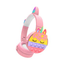 CT-950 Unicorn Cat Ear Headphones | LED Lighting / Foldable Design