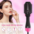 Original One-Step 3-in-1 Electric Hot Air Brush – Dryer, Straightener & Volumizer