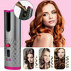 Cordless Auto Hair Curler with LCD Display – 6 Adjustable Temperature Settings