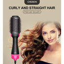 Original One-Step 3-in-1 Electric Hot Air Brush – Dryer, Straightener & Volumizer
