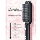 Electric 2‑in‑1 Straightener & Curler | Quick 3‑Minute Styling